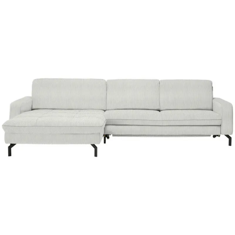 Ecksofa in Kord Ecru