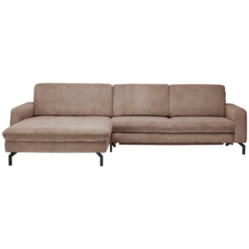 Ecksofa in Kord Altrosa