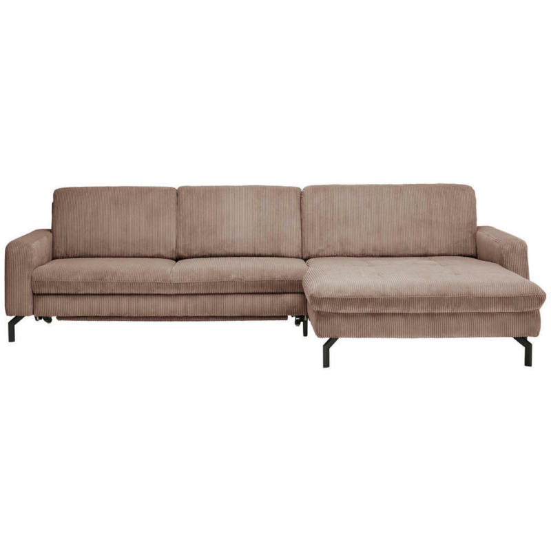 Ecksofa in Kord Altrosa