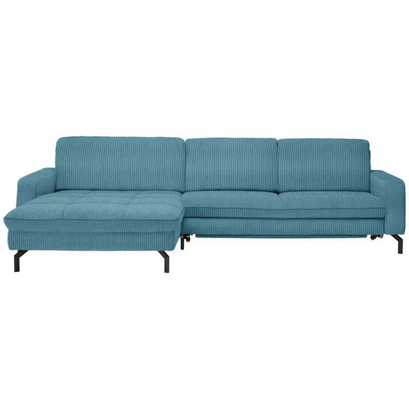 Ecksofa in Kord Petrol