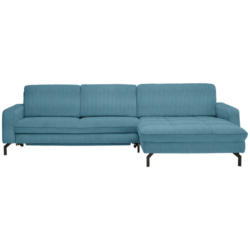 Ecksofa in Kord Petrol