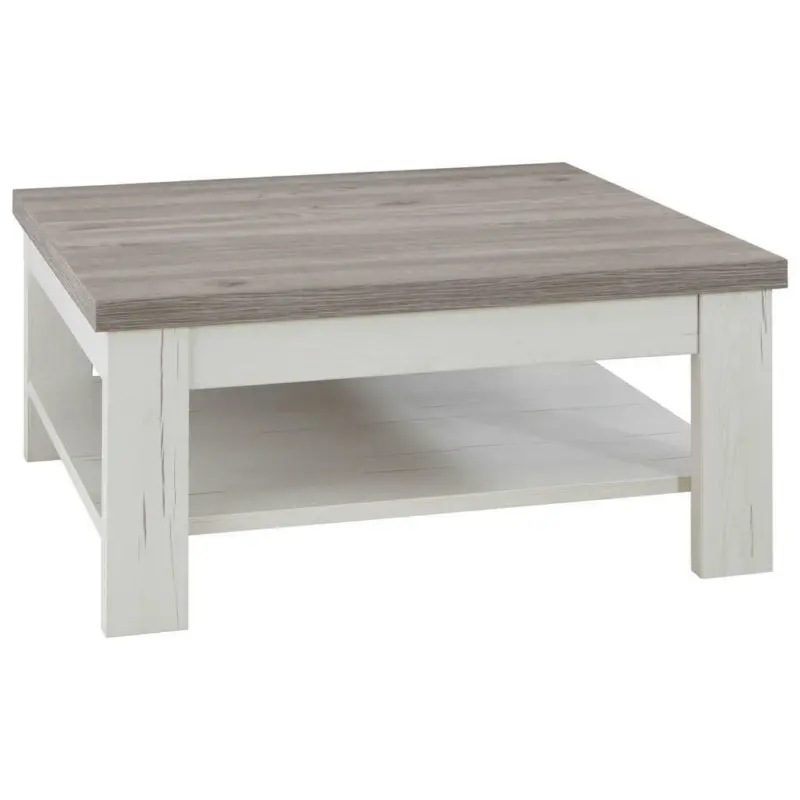 Couchtisch in Holzwerkstoff 90/90/40 cm