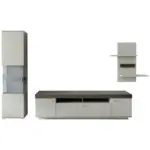 XXXLutz Lauterach - Ihr M&ouml;belhaus bei Bregenz Wohnwand 320/201/50 cm in Grau, Eichefarben