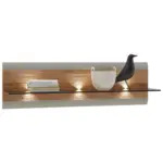 XXXLutz Lauterach - Ihr Möbelhaus bei Bregenz Wandboard in 120/34,8/24 cm Eichefarben, Beige