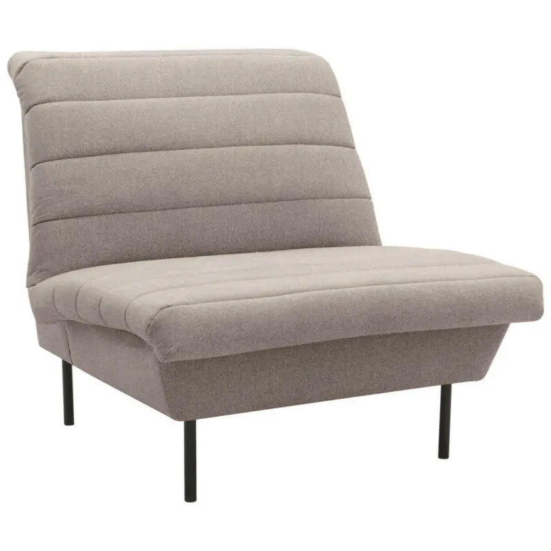 Sessel in Braun, Beige