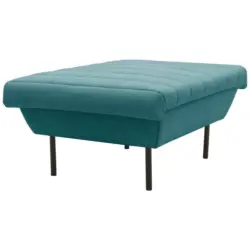 Hocker in Textil Petrol