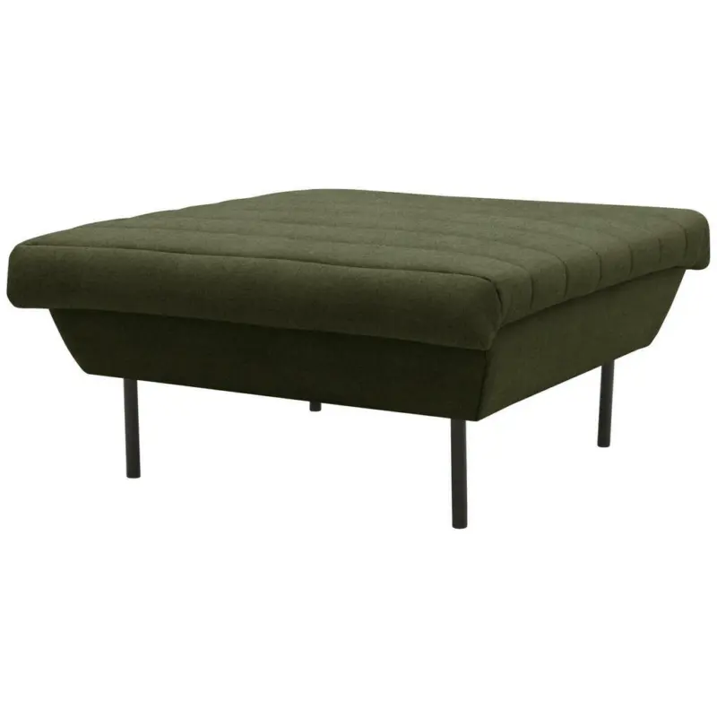 Hocker in Textil Gr&uuml;n