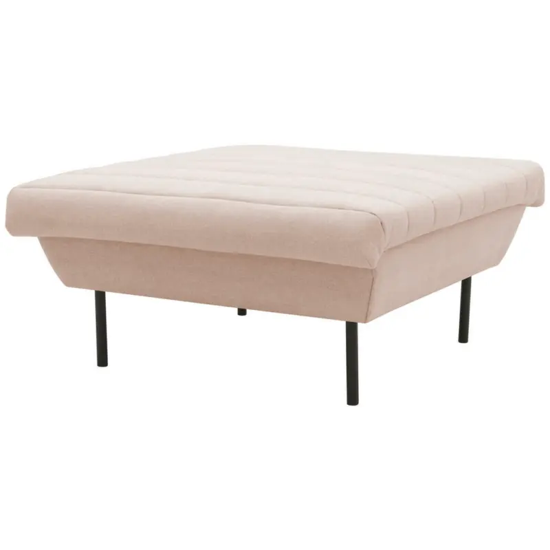 Hocker in Textil Creme