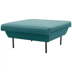 Hocker in Textil Petrol