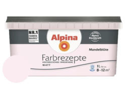 Alpina Wandfarbe Farbrezepte Mandelblüte 1 l