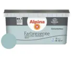 Hornbach Alpina Wandfarbe Farbrezepte Gletscherblau 1 l