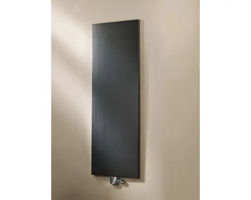 Designheizkörper Schulte New York 1806x456 mm pearl schwarz mit Mittelanschluss