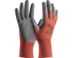 Hornbach Arbeitshandschuh GEBOL Eco Grip rot Gr. 9 Feinstrick