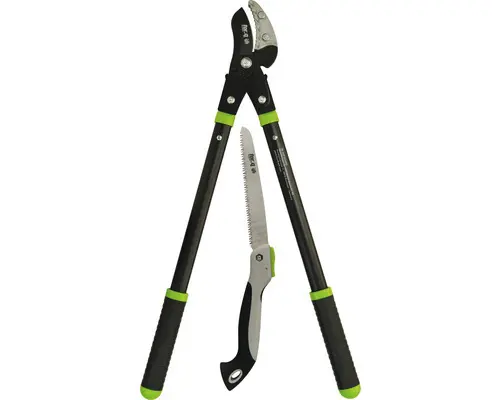 Getriebeastschere for_q, inkl. Klappsäge