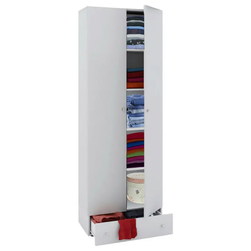 Mehrzweckschrank in Weiß