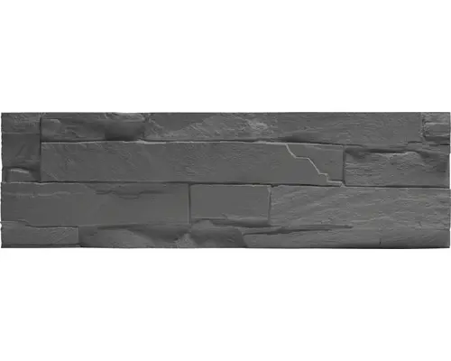 Gips Verblendstein Klimex Ultra Fit 19,8x58,5 cm anthrazit