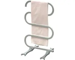 Elektrischer Badheizkörper Sonnenkönig Lena 83x57x4,2 cm 100 Watt silber