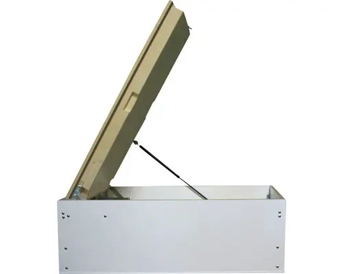 Isoaltions-Oberdeckel plus 87 mit Lukenverkleidung für Bodentreppe Alexios&Panos 120x60 cm Futterkasten Fichte