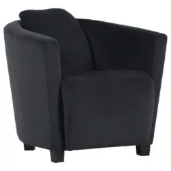 Sessel in Mikrofaser Anthrazit