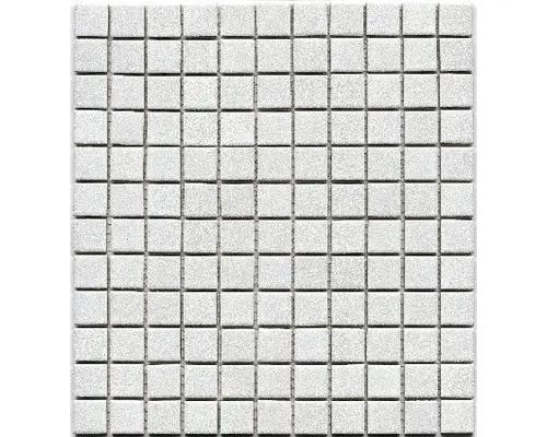 Keramikmosaik AT 101 30,2x33,0 cm weiß