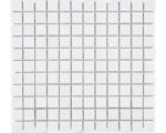 Hornbach Keramikmosaik B 140 30,2x33,0 cm weiß