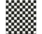 Hornbach Keramikmosaik BM 148 30,2x33,0 cm weiß schwarz