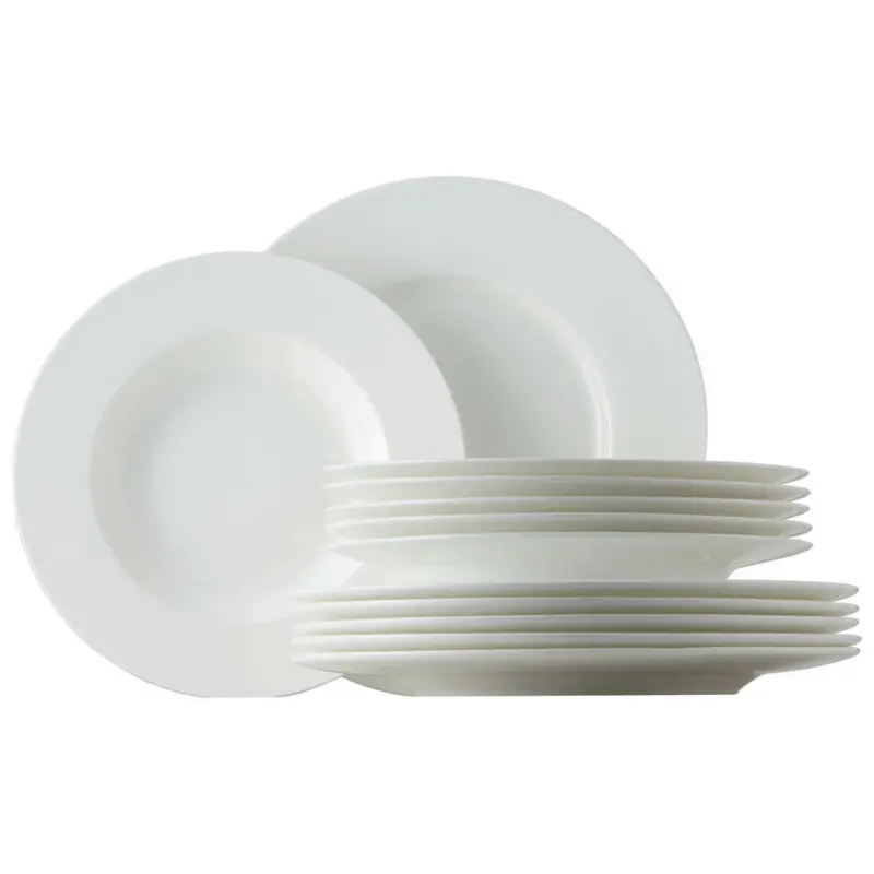 Tafelservice Jade White 12-teilig
