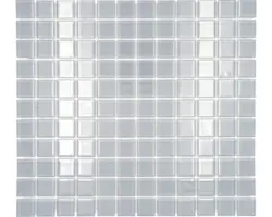 Glasmosaik CM 4021 30,0x32,7 cm hellgrau