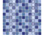 Hornbach Keramikmosaik JT 250 30,2x33,0 cm blau mix