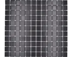 Keramikmosaik M 892 30,2x33,0 cm schwarz