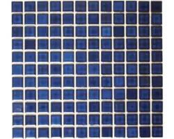 Keramikmosaik M 451 30,2x33,0 cm blau