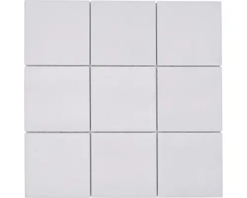 Keramikmosaik RAT 200 30,0x30,0 cm weiß