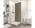 Hornbach Duschrückwand-Erweiterungsset Schulte Decodesign 900x2100x3 mm taupe
