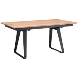 Esstisch in Holz, Metall 160/90/75 cm