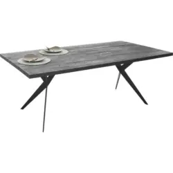 Esstisch in Holz, Metall 220/100/75 cm
