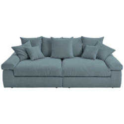 Bigsofa in Kord Blaugrau