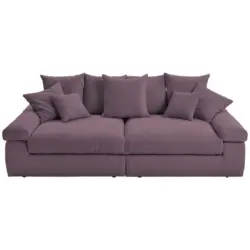 Bigsofa in Kord Lila