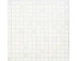 Hornbach Glasmosaik 32,7x32,7 cm weiß mix