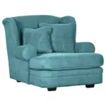 XXXLutz Lauterach - Ihr M&ouml;belhaus bei Bregenz BIG Sessel in Kord Petrol