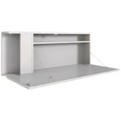 Schreibtisch 108/15/41 cm in Weiß