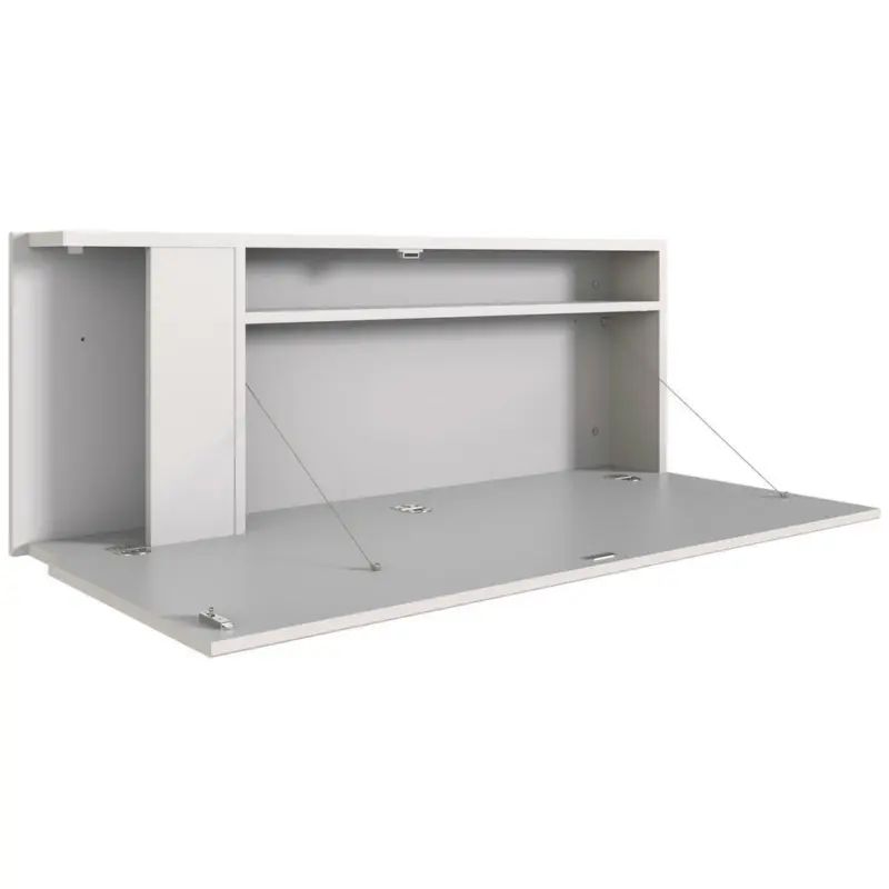 Schreibtisch 108/15/41 cm in Weiß