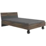 XXXLutz Lauterach - Ihr M&ouml;belhaus bei Bregenz Bett 140/200 cm in Graphitfarben, Eichefarben, Dunkelbraun