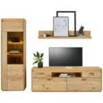 XXXLutz Lauterach - Ihr Möbelhaus bei Bregenz Wohnwand 267/201,9/49,8 cm in Eichefarben