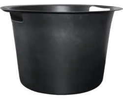 Plastikeinsatz Aduro für Holzkorb Proline Ø 42,5 cm schwarz