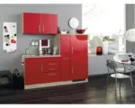 Hornbach Singleküche Held Möbel Toronto 190 cm rot