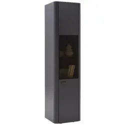 Vitrine in Anthrazit