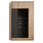 XXXLutz Lauterach - Ihr M&ouml;belhaus bei Bregenz H&auml;ngevitrine in Graphitfarben, Eichefarben