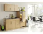 Hornbach Singleküche Held Möbel Toronto 180 cm buche