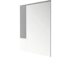 Kristallspiegel Baden Haus für Hängeschrank links eckig 80x103 cm