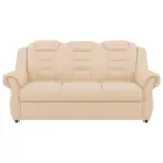 XXXLutz Lauterach - Ihr M&ouml;belhaus bei Bregenz Dreisitzer-Sofa in Lederlook Beige